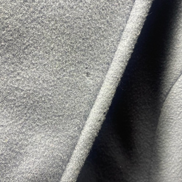 Talbots Baby Blue Pea Coat Buttons Wool Cashmere Beautiful Warm Winter Sz 12 - Picture 9 of 11